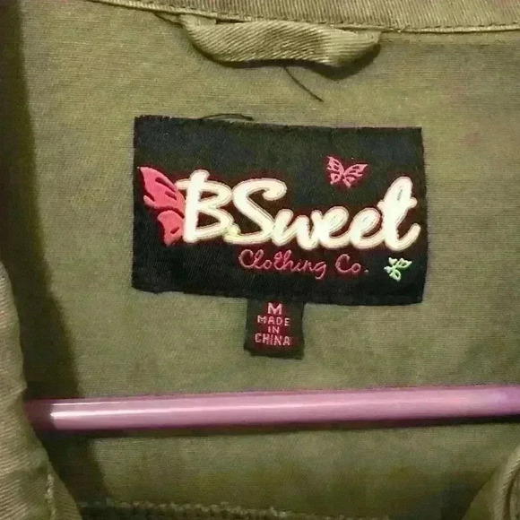 B Sweet green jacket size Medium - Picture 3 of 8